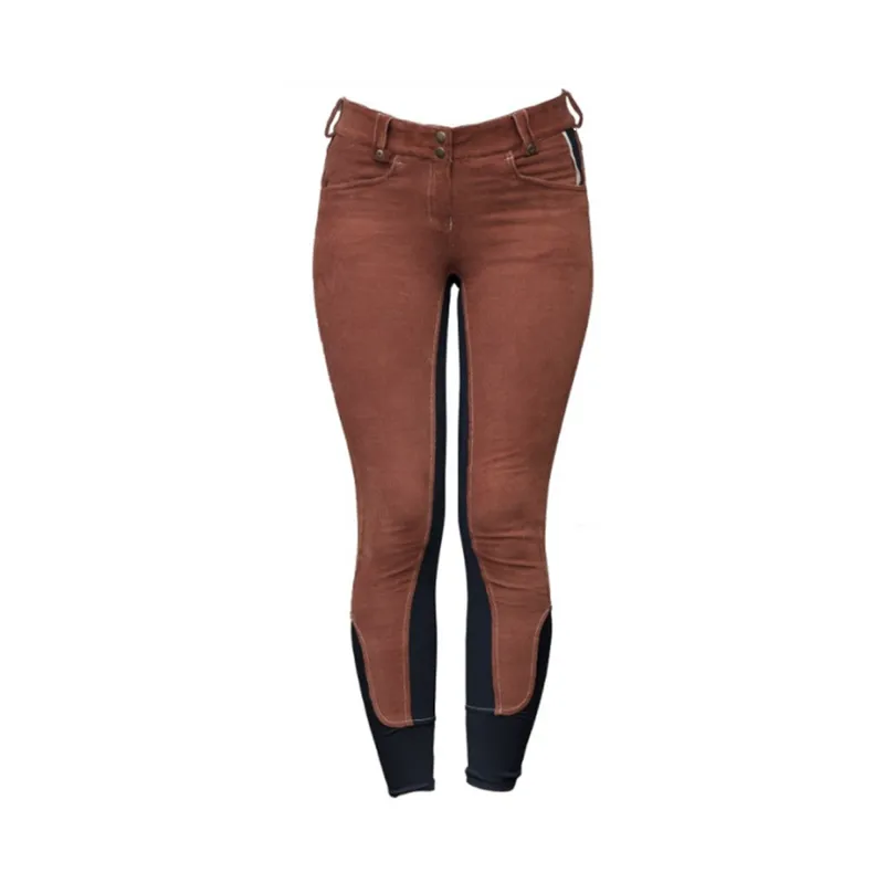 Horseware Adalie Ladies Full Seat Breeches - Gingerbread